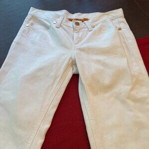 Tory Burch Classic White Jeans